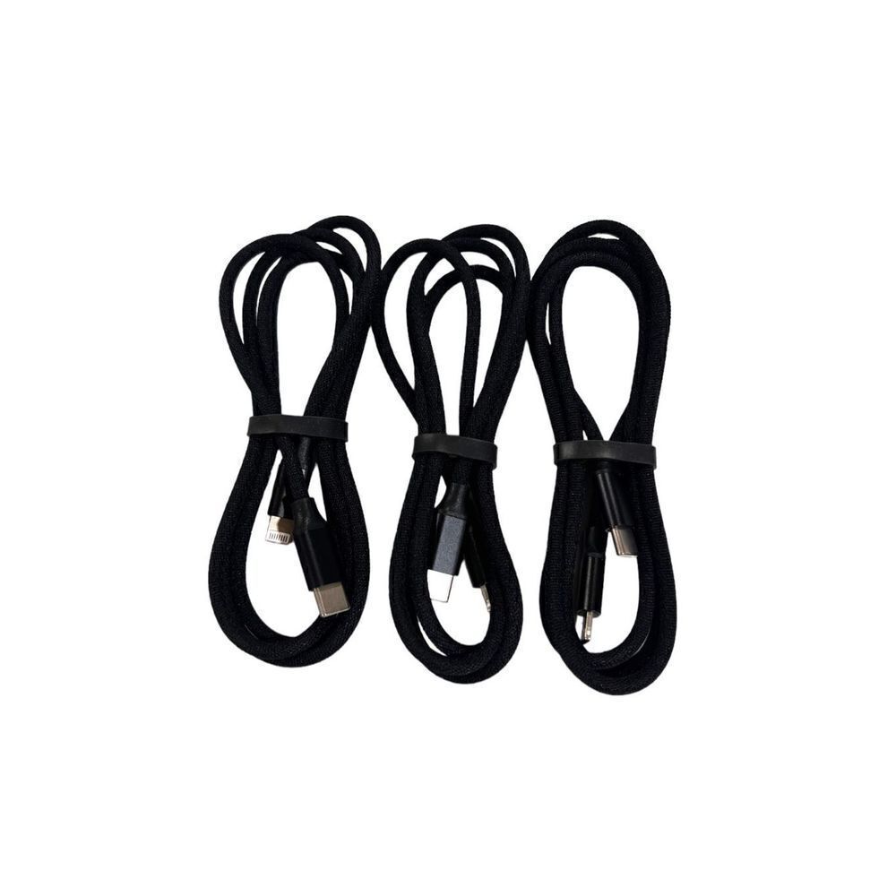 3pcs 3FT Charging Cable, Type C-L